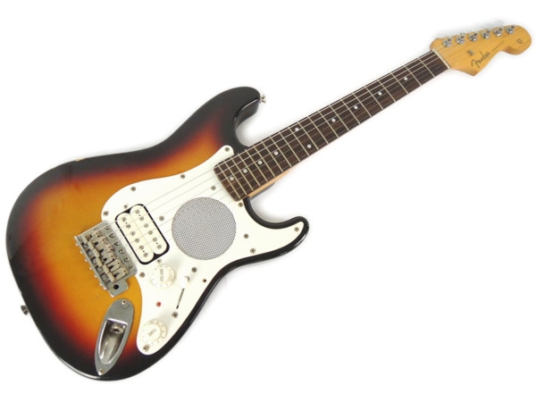 Fender ストラトキャスター アンプ内蔵 ミニギター サンバースト(ギター)-