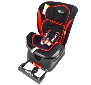 Amazon | GRACO (グレコ) チャイルドシート ジーフィックス (G-FIX) Gブラック (ISOFIX & ベルト固定タイプ)  (3段階リクライニング機能付※前向き時) 67206 | チャイルドシート 新生児から | ベビー＆マタニティ 通販