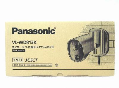 Panasonic パナソニック VL-WD813K 屋外 ワイヤレスカメラ センサーライト付 電源コード式