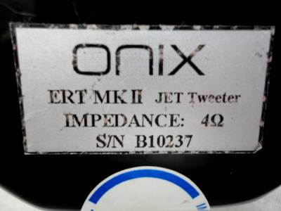 ONIX ERT MK2(スピーカー)の新品/中古販売 | 1287935 | ReRe[リリ]
