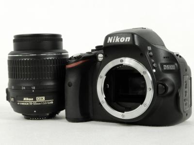 Nikon ニコン D5100 18-55VR レンズキット D5100LK18-55 カメラ デジタル一眼 ブラック