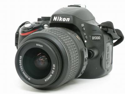 Nikon ニコン D5100 18-55VR レンズキット D5100LK18-55 カメラ デジタル一眼 ブラック