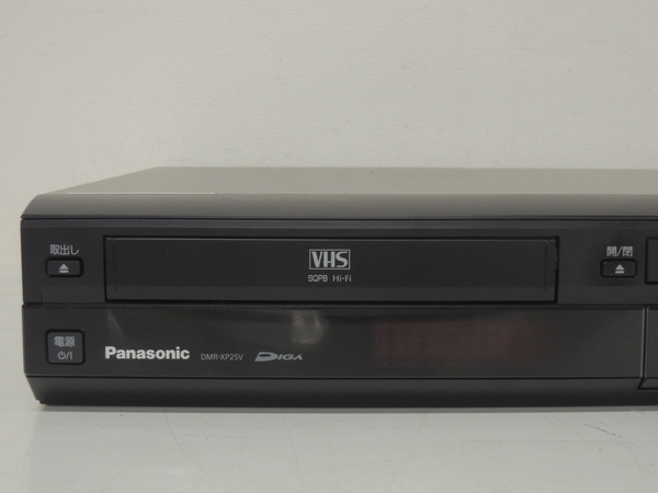 パナソニック HDD＆DVD＆VHSレコーダー【DMR-XP25V】◆1TB換装