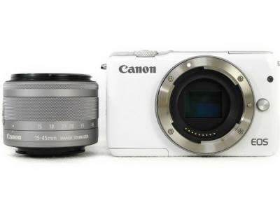 Canon キヤノン ミラーレス一眼 EOS M10 レンズキット ホワイト カメラ