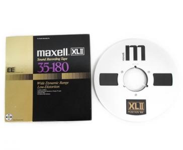 maxell XL II Sound Recording Tape 35-180 オープンリールテープ