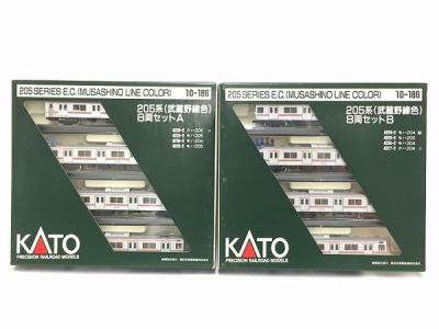 10-186 205系（武蔵野線色） 8両セットA & B Yahoo!オークション - 2-22 Nゲージ KATO 10-186 205系 武蔵野線