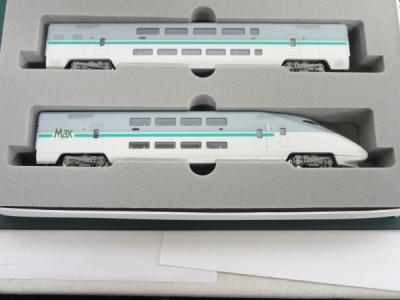 KATO　Nゲージ　E1系 新幹線\"MAX\" 　12両編成セット Yahoo!オークション -「kato e1系 max」の落札相場・落札価格