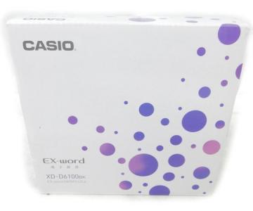 CASIO XD-D6100 電子辞書 EX-word