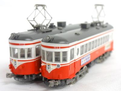 MODEMO NT103 名鉄モ510形 赤白塗装 三重連セット 鉄道模型 Nゲージの