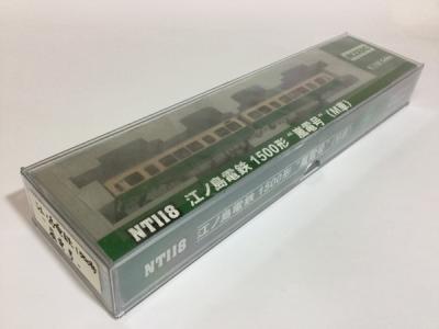 MODEMO NT118 江ノ島電鉄 1500形 嵐電号 Nゲージ 鉄道模型の新品