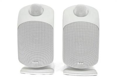 B&W LM1 スピーカー ペア 2台1組 ホワイト バスレフ方式