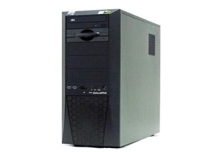 Dospara Diginnos GALLERIA XF i7 6700 3.4Hz 8GB SSD 750GB HDD 2TB GTX 1070 デスクトップ ブラック系