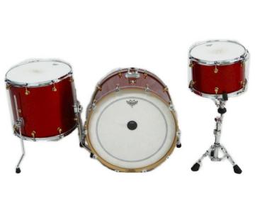 CANOPUS ドラム 3点 セット バスドラム タム フロアタム(打楽器)の新品