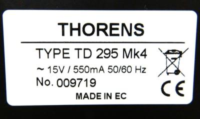 THORENS TD295MK4-PB(コンポ)の新品/中古販売 | 749265 | ReRe[リリ]