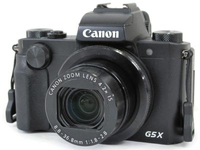 Cannon キヤノン デジタルカメラ PowerShot G5 X ブラック コンデジ デジカメ