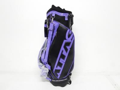 ☆未使用☆マミヤATTAS 限定シルバー HC付き スタンドキャディバッグ