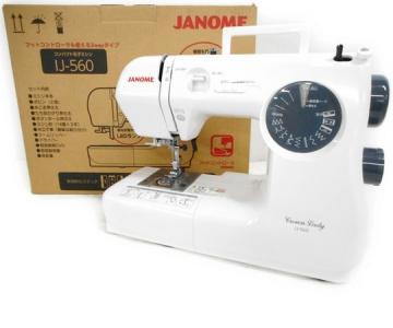 美品JANOME IJ-560電子ミシン標準付属品あり箱付き