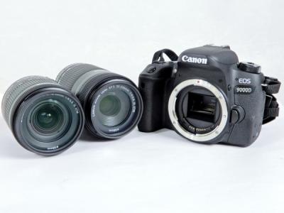 Canon キャノン EOS 9000D ダブルズームキット カメラ レンズ セット 一眼レフ カメラ