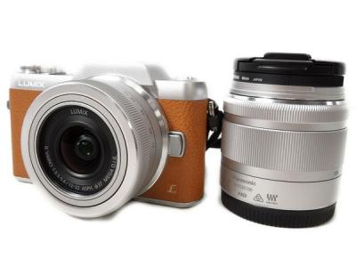 Panasonic パナソニック ミラーレス一眼 LUMIX G DMC-GF7W ダブルズームレンズキット ブラウン