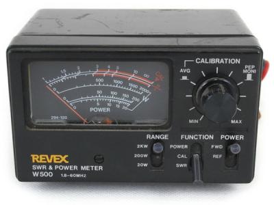 REVEX リーベックス W500 SWR & POWER METER パワー計 アマチュア無線 