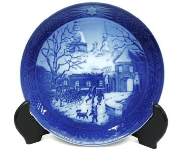 ロイヤルコペンハーゲン Royal Copenhagen イヤープレート 1995年 マナーハウスでのクリスマスの新品 中古販売 Rere リリ