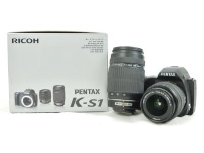 RICOH リコー 一眼レフ PENTAX K-S1 300 Wズームキット ブラック デジタル カメラ