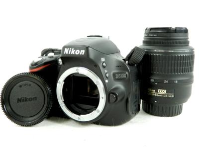 Nikon ニコン D5100 18-55VR レンズキット D5100LK18-55 カメラ デジタル一眼 ブラック