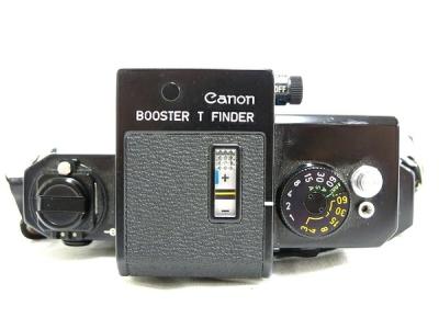 Canon F-1 前期型 フィルム 一眼レフカメラ BOOSTER T FINDER 付の新品 ...