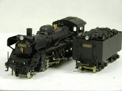 TOBY トビー C58形 門デフ仕様 蒸気機関車 HOゲージ 鉄道模型の TOBY トビー C58形 門デフ仕様 蒸気機関車 HOゲージ 鉄道模型の