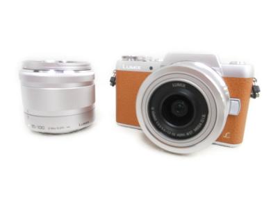 Panasonic パナソニック ミラーレス一眼 LUMIX G DMC-GF7W ダブルズームレンズキット ブラウン
