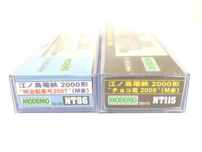 MODEMO NT86 115 江ノ島電鉄 2000形 2003F 明治製菓号2007 MODEMO NT86 115 江ノ島電鉄 2000形 2003F 明治製菓号2007