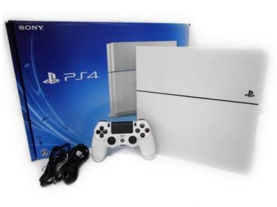SONY ソニー PlayStation4 PS4 CUH-1100A B02 ゲーム機 グレイシャー・ホワイト 500GB