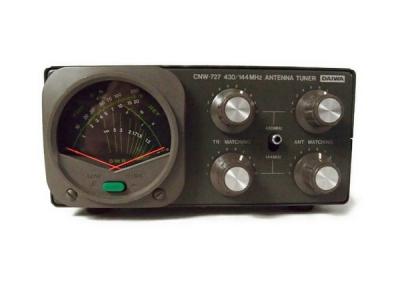 アンテナチューナー　ダイワCNW-７２７　144/430MHz DAIWA CNW-727 Antenna Tuner 144/430MHz VHF UHF Tested Ham