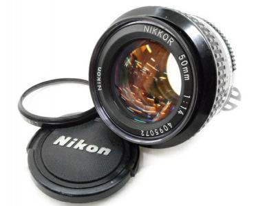 NIKON NIKKOR 50mm 1:1.4 レンズ
