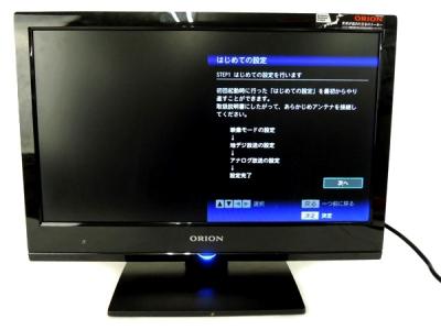 オリオン DVDプレイヤー内蔵液晶テレビ19型 DTU191-B1 ORION オリオン DTU191-B1 LV-007 液晶 TV 19型 DVD プレーヤー