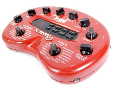 LINE6 POD Version2.0 ギター マルチエフェクター 楽器 ギター周辺機器(アンプ・エフェクター・パーツ) ギターアンプ アンプシミュレーター