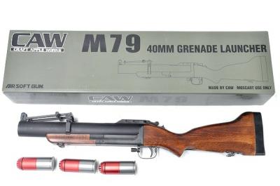 CAW M79 ウッドストック モスカート ガス グレネードランチャー 