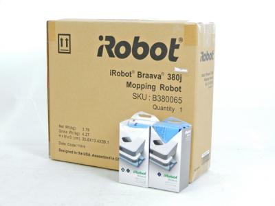 iRobot アイロボット Braava 380J ロボット 掃除機 床拭き ホワイト