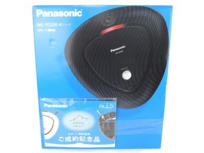 Panasonic パナソニック MC-RS200-K ルーロ  掃除機 ロボット ブラック