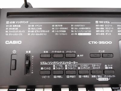 【美品】CASIO CTK-3500 キーボード キーボード】カシオ×島村楽器のコラボキーボード「CTK-3500