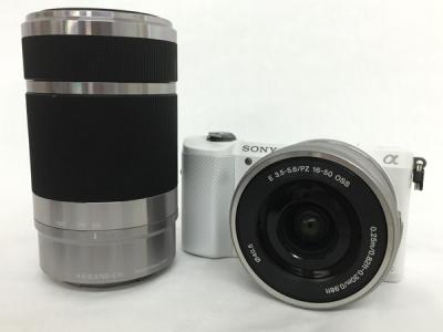 SONY α5000 ダブルズームレンズキット デジタル 一眼 カメラ ILCE-5000Y ホワイト