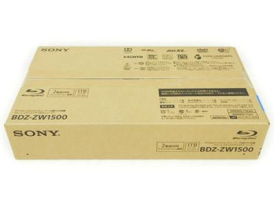 SONY ブルーレイディスク Blu-ray BD DVDレコーダー BDZ-ZW1500 1TB HDD 2チューナー