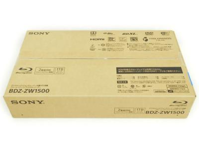 SONY ブルーレイディスク Blu-ray BD DVDレコーダー BDZ-ZW1500 1TB HDD 2チューナー