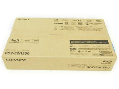 SONY ブルーレイディスク Blu-ray BD DVDレコーダー BDZ-ZW1500 1TB HDD 2チューナー