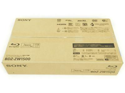 SONY ブルーレイディスク Blu-ray BD DVDレコーダー BDZ-ZW1500 1TB HDD 2チューナー