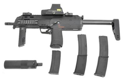 マルイ H&K MP7 A1 ブラック コンパクト 電動ガン ホロサイト