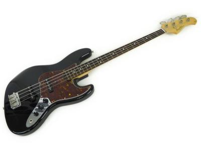Bacchus バッカス Hand Crafted Equipment エレキ ベース 4弦 ブラック系 黒 ケース付き
