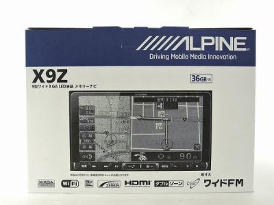 アルパイン ALPINE X9Z-PR カーナビ プリウス 50系 専用 9型 WXGA 車 用品 LED 液晶 メモリ ナビ