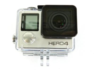 GoPro ゴープロ アクションカメラ HERO4 CHDHY-401-JP Silver Edition Adventure ビデオ カメラ 付属品 アウトドア スポーツ