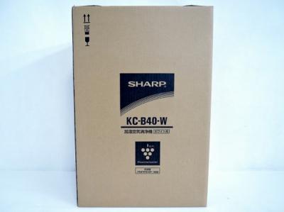 SHARP シャープ KC-B40 -W 加湿 空気清浄機 プラズマクラスター 7 畳 ホワイト 家電
